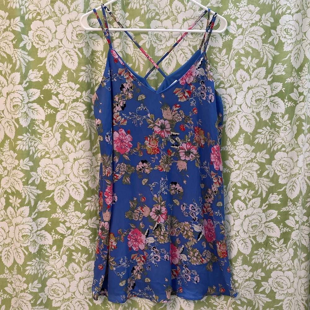 🏝️Big $5 Sale!🏝️👗 Xhilaration Floral Slip Dress 👗